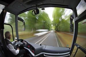 driving the bus